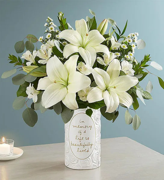 White Lily Bouquet